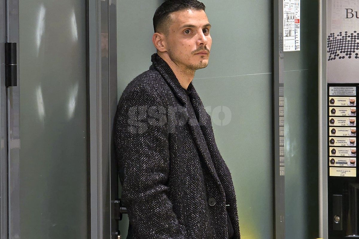 Fotbalistul dorit de Mutu la CFR Cluj, în tribune la înfrângerea cu Rapid » Cum l-au surprins reporterii GSP