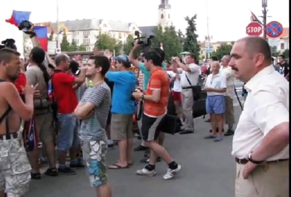 Ilie Bolojan și scenele uitate de timp descoperite în arhiva GSP: în stradă cu suporterii la promovarea-fantomă » Momentul în care a stârnit furia comunității