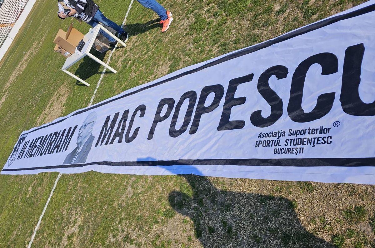 Sportul Studențesc, meci demonstrativ în Regie: cum arată stadionul