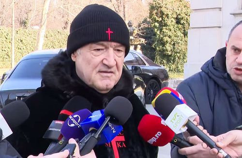 Gigi Becali la Palat
