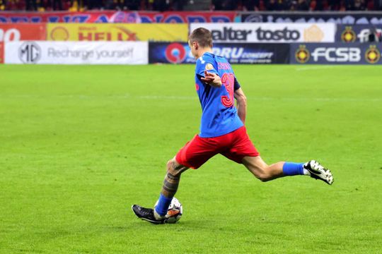 Juri Cisotti, în FCSB - Sepsi/ foto Ionuț Iordache (GSP)