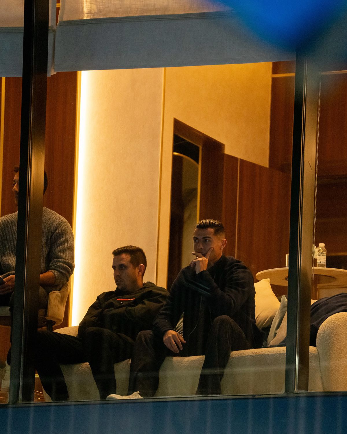 Cristiano Ronaldo, în lojă la un turneu de padel