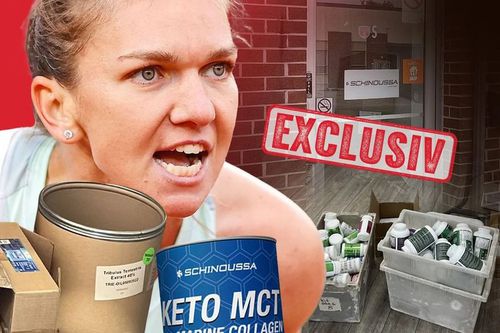 Simona Halep începe în SUA procesul răsunător contra celor trei companii canadiene identificate pe circuitul colagenului contaminat. Fotomontaj GSP