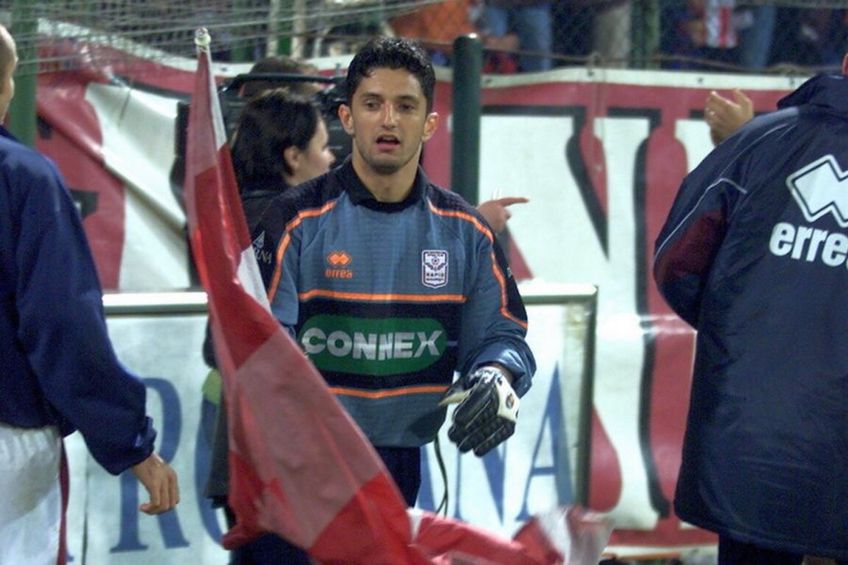 Răzvan Lucescu, cu steagul Rapidului în Ghencea, foto: GSP