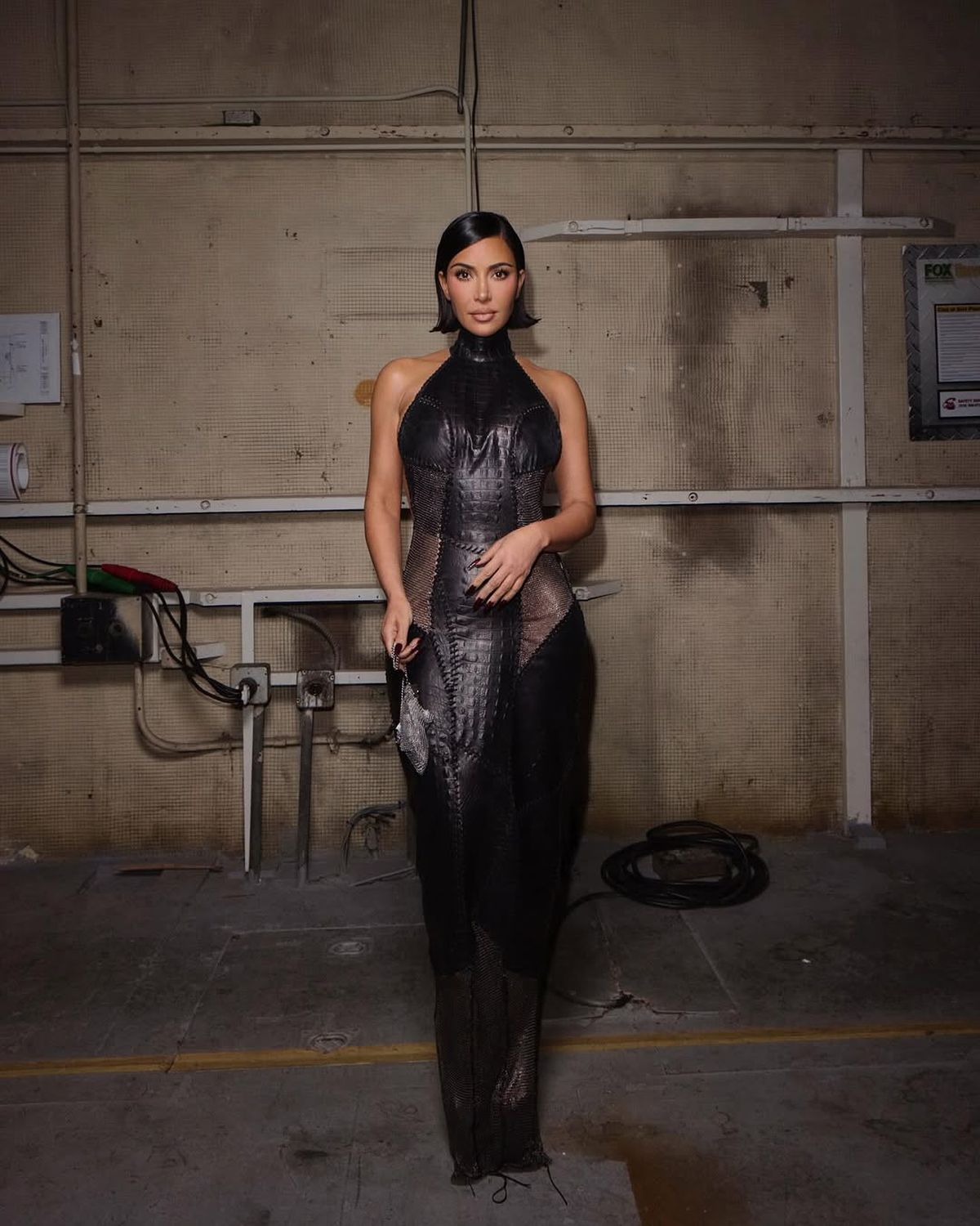 De pe stadion, în cea mai controversată ținută » Internetul a luat-o la rost pe Kim Kardashian: „Ceva vulgar!”