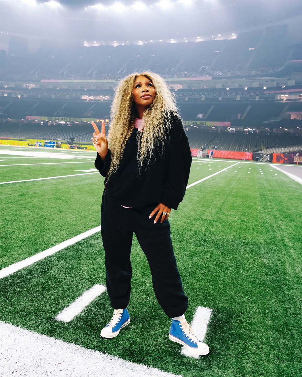 Serena Williams, apariție curajoasă la Super Bowl: „Nici nu mi-am dat seama că e ea!”