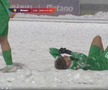 Dumbrăvița - FC Argeș, disputat pe zăpadă