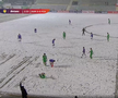 Fotbal în Ice Age » Imagini incredibile la meciul din Cupa României
