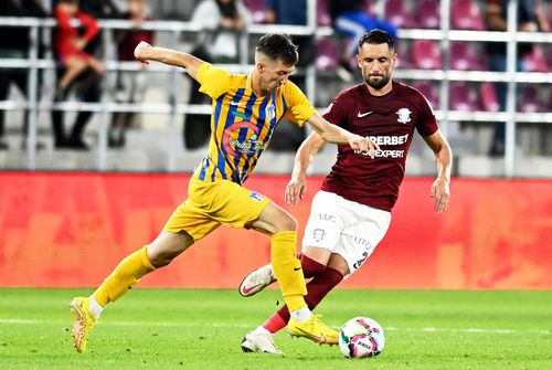 Alexandru Iamandache, aici în duel cu Rapid în Cupa României 2022/2023 // foto: Imago Images