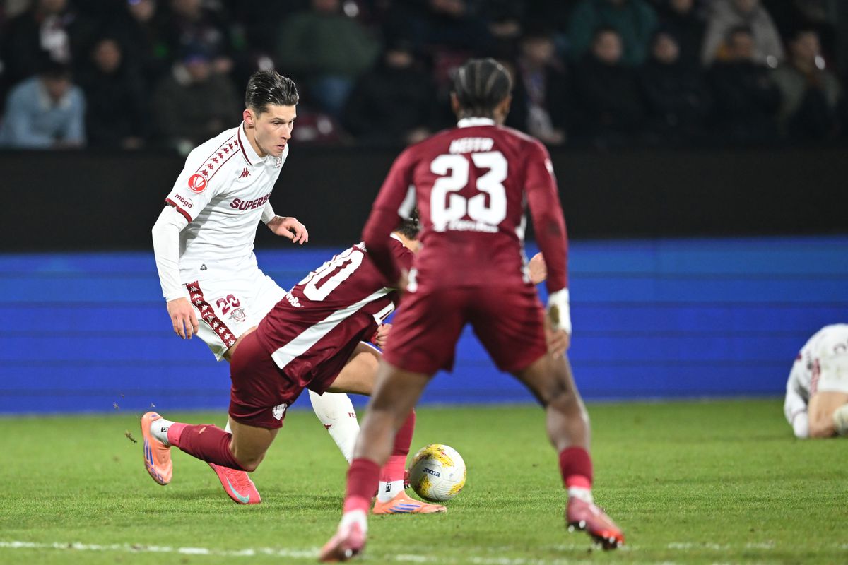 CFR Cluj - Rapid, în Cupa României Betano