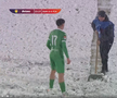 Fotbal în Ice Age » Imagini incredibile la meciul din Cupa României