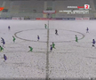Dumbrăvița - FC Argeș, disputat pe zăpadă