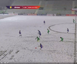 Fotbal în Ice Age » Imagini incredibile la meciul din Cupa României
