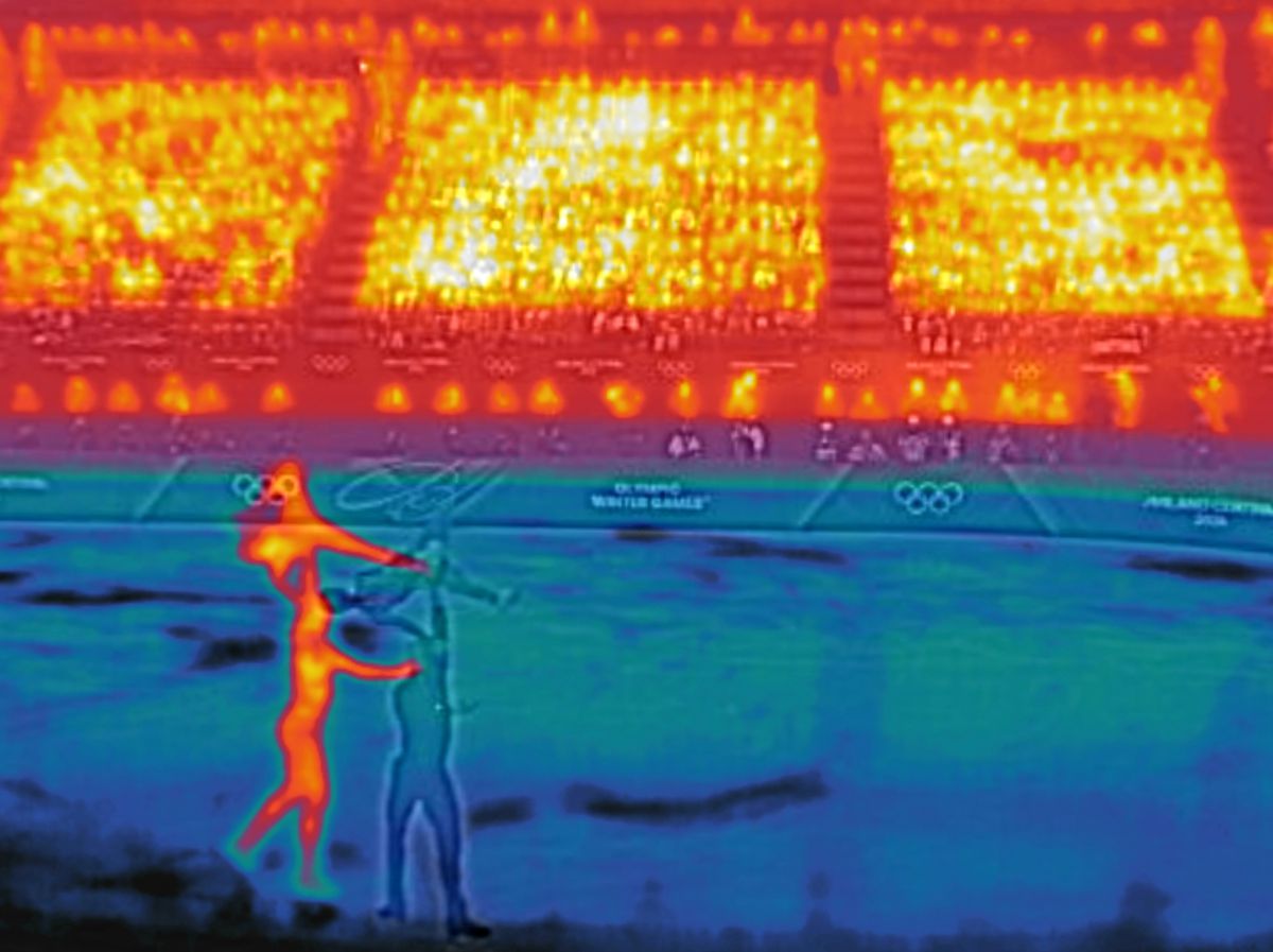 Fotografii aflați în căutarea căldurii la Jocurile Olimpice: rezultatele sunt spectaculoase