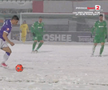 Fotbal în Ice Age » Imagini incredibile la meciul din Cupa României