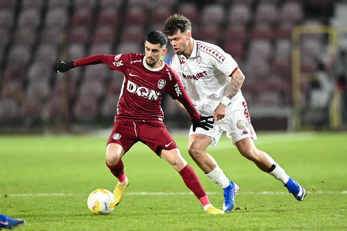CFR Cluj - Rapid, în Cupa României Betano