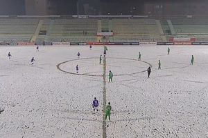 Ultima etapă a grupelor Cupei României Betano » Dumbrăvița - Argeș se joacă pe zăpadă