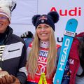 Lindsey Vonn alături de tatăl ei, în decembrie 2025 // foto: Guliver/gettyimages