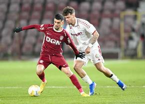 CFR Cluj - Rapid, decisiv pentru calificarea în sferturile Cupei României Betano » Primă repriză săracă în ocazii