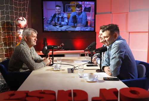 Valeriu Iftime, la podcastul GSP „2 la 1”, foto: Ionuț Iordache (GSP.ro)