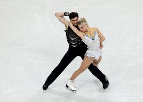 Canadienii Piper Gilles și Paul Poirier pe gheață după o perioadă neagră