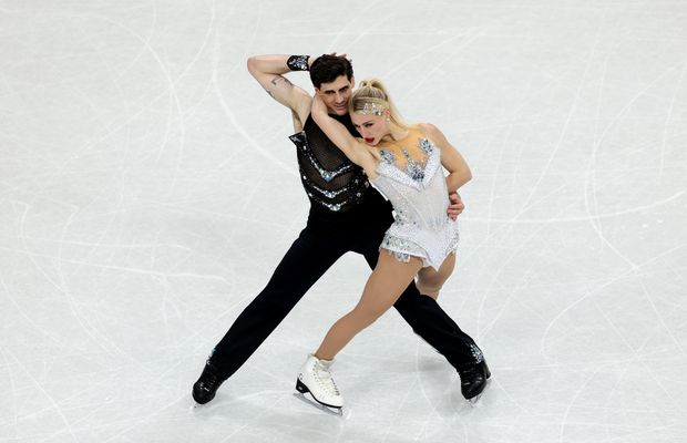 Canadienii Piper Gilles și Paul Poirier pe gheață după o perioadă neagră