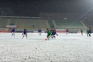 Ultima etapă a grupelor Cupei României Betano » Dumbrăvița - Argeș se joacă pe zăpadă