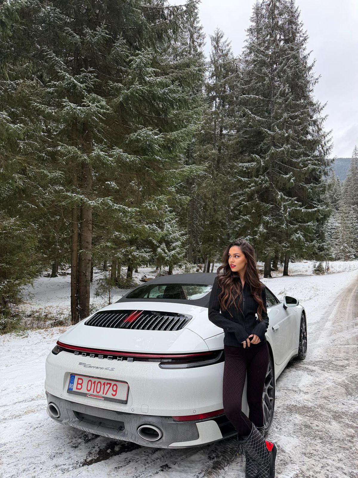 Mai ceva ca David Popovici! Artista care a cântat imnul României pe Arena Națională și-a tunat Porsche-ul: „Abia aștept să ne vedem în trafic!”