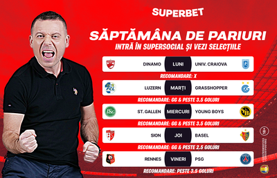 SuperSocial, locul unde găsești inspirație pentru săptămâna de pariuri