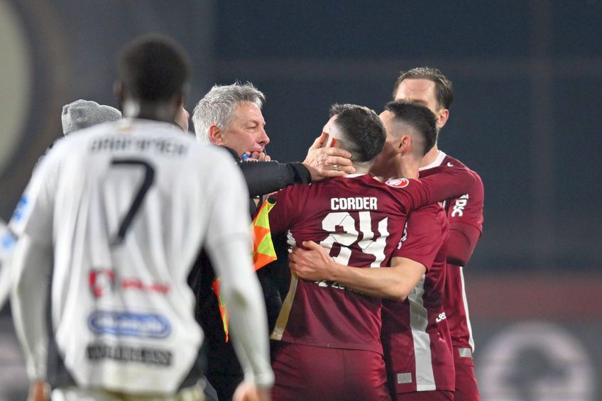 Cristiano Bergodi va primi o amendă din partea lui U Cluj pentru scenele tensionate de la finalul derby-ului cu CFR // FOTO: Imago Images