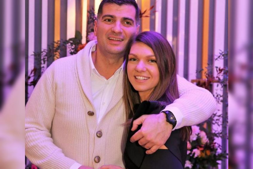 Simona Halep (29 de ani, 3 WTA) a ieșit azi la o întâlnire în București cu iubitul ei, Toni Iuruc