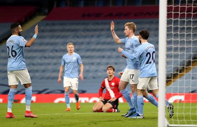 Manchester City a demolat-o pe Southampton, într-un meci cu 7 goluri
