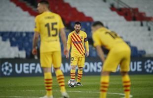 Seară neagră în Liga Campionilor » Barcelona, performanță negativă după 14 ani