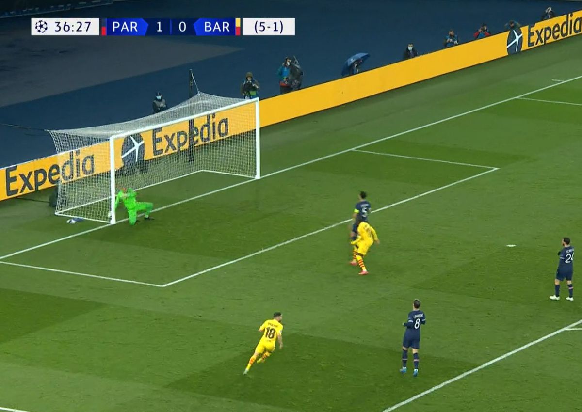 Messi, înger și demon în PSG - Barcelona! Eurogol și penalty ratat în prima repriză