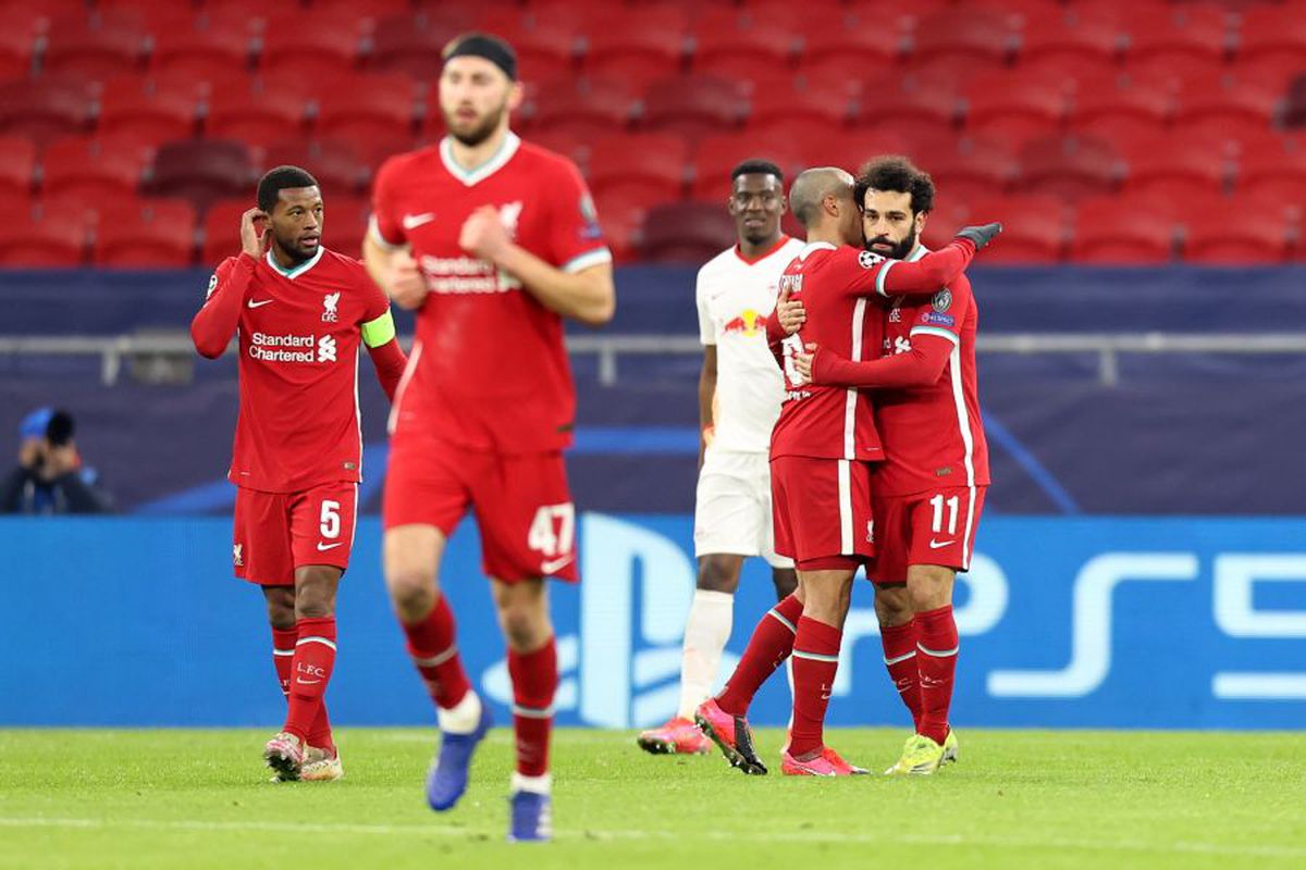 Liverpool - Leipzig 2-0 (4-0 la general). VIDEO+FOTO „Cormoranii” respiră! Klopp sparge seria nefastă și revine în sferturile UCL