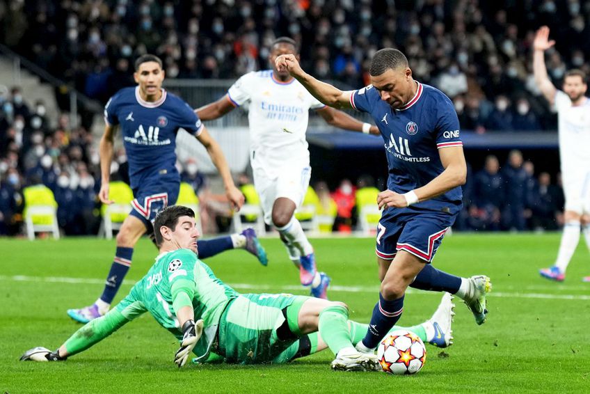 Kylian Mbappe, în Real Madrid - PSG // foto: Guliver/gettyimages