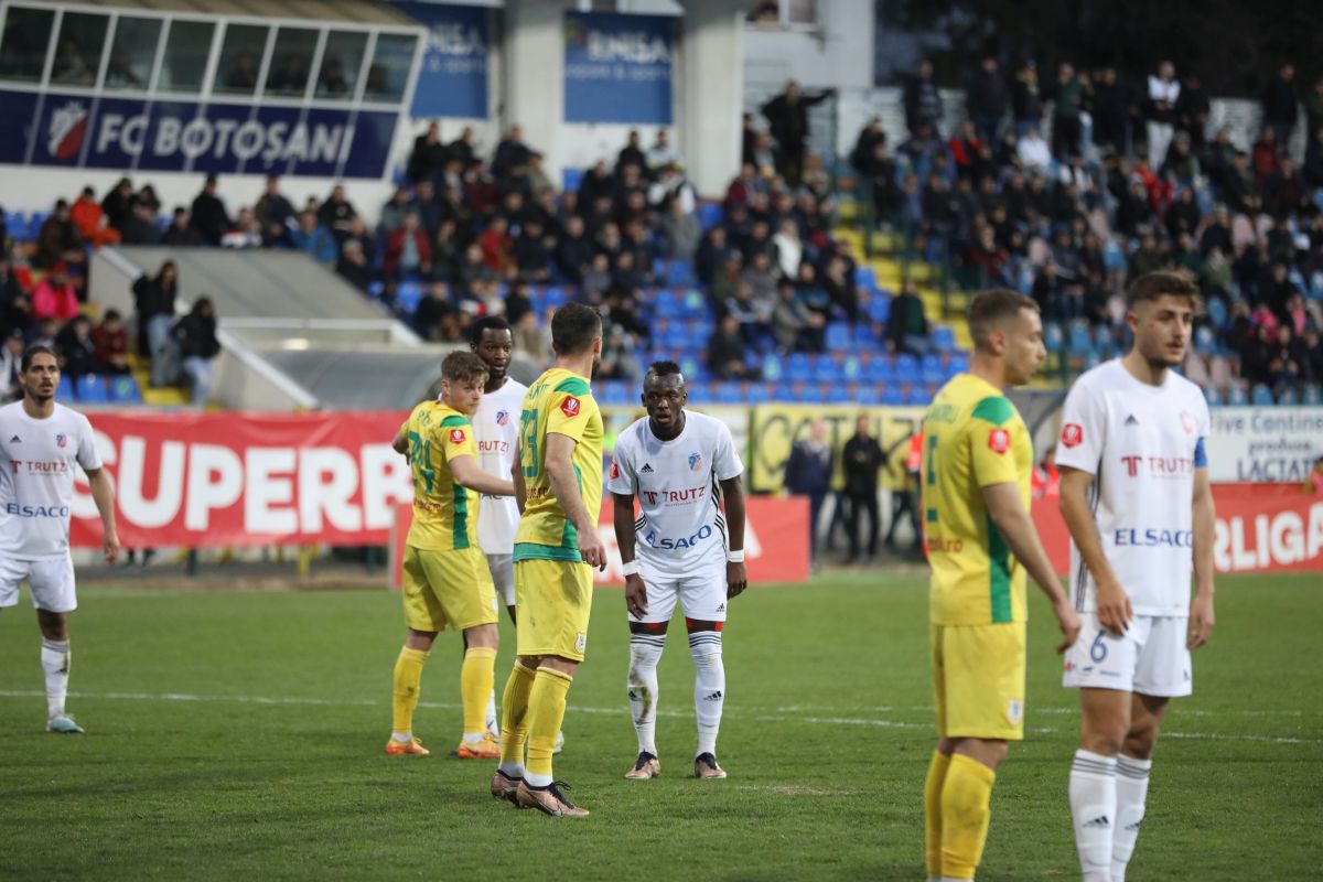 FC Botoșani și Mioveni, remiză în ultima etapă a sezonului regular » Cu câte puncte intră în play-out! Clasamentul ACUM