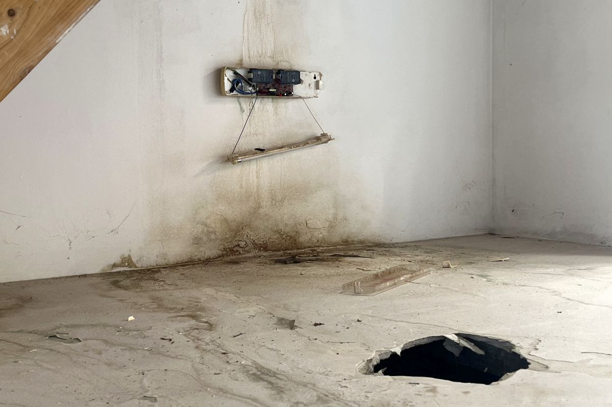 Cum arată bazinul de polo din Complexul Sportiv Steaua » Igrasie, rugină, tencuială lipsă și pereți sparți