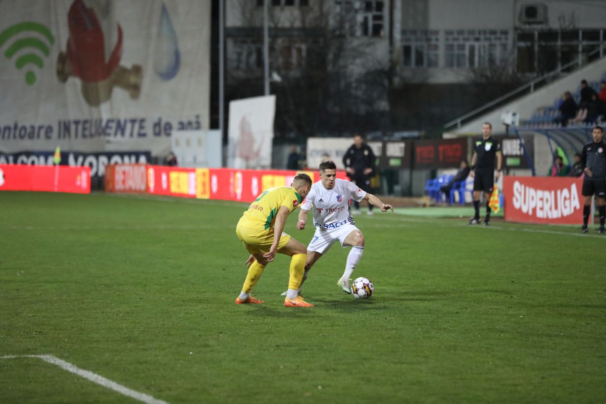 FC Botoșani - CS Mioveni, în ultima etapă a sezonului regular din Liga 1