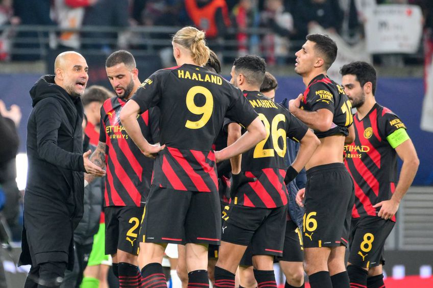 Pep Guardiola (52 de ani), antrenorul spaniol al campioanei Angliei, Manchester City, a vorbit despre scandalul în care Kyle Walker (32 de ani), fundașul dreapta al „cetățenilor”, este implicat. 
Foto: Imago