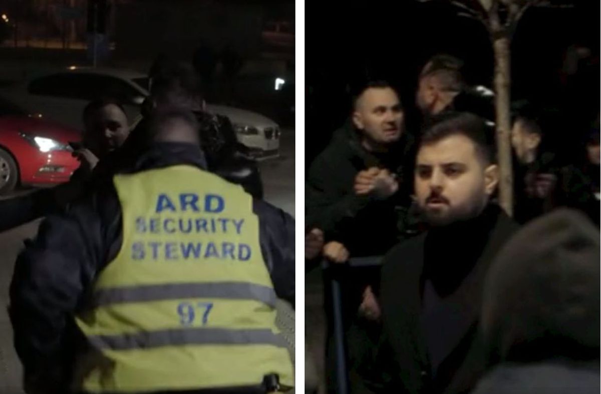 Pumni în parcare, sub ochii lui Adrian Mititelu Jr. » Reporterii GSP au surprins incidentele reprobabile