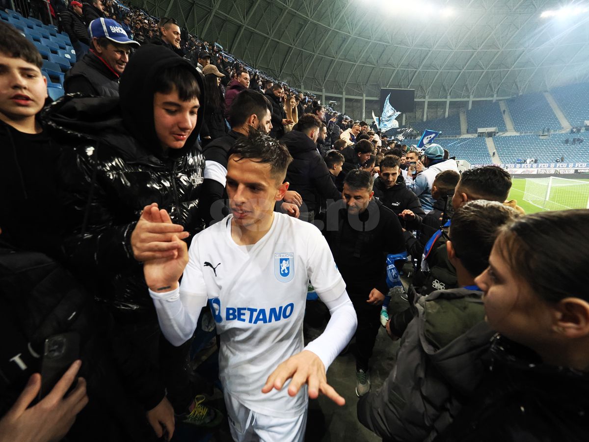 Ce s-a întâmplat în tribune, imediat după FCU Craiova - Universitatea Craiova