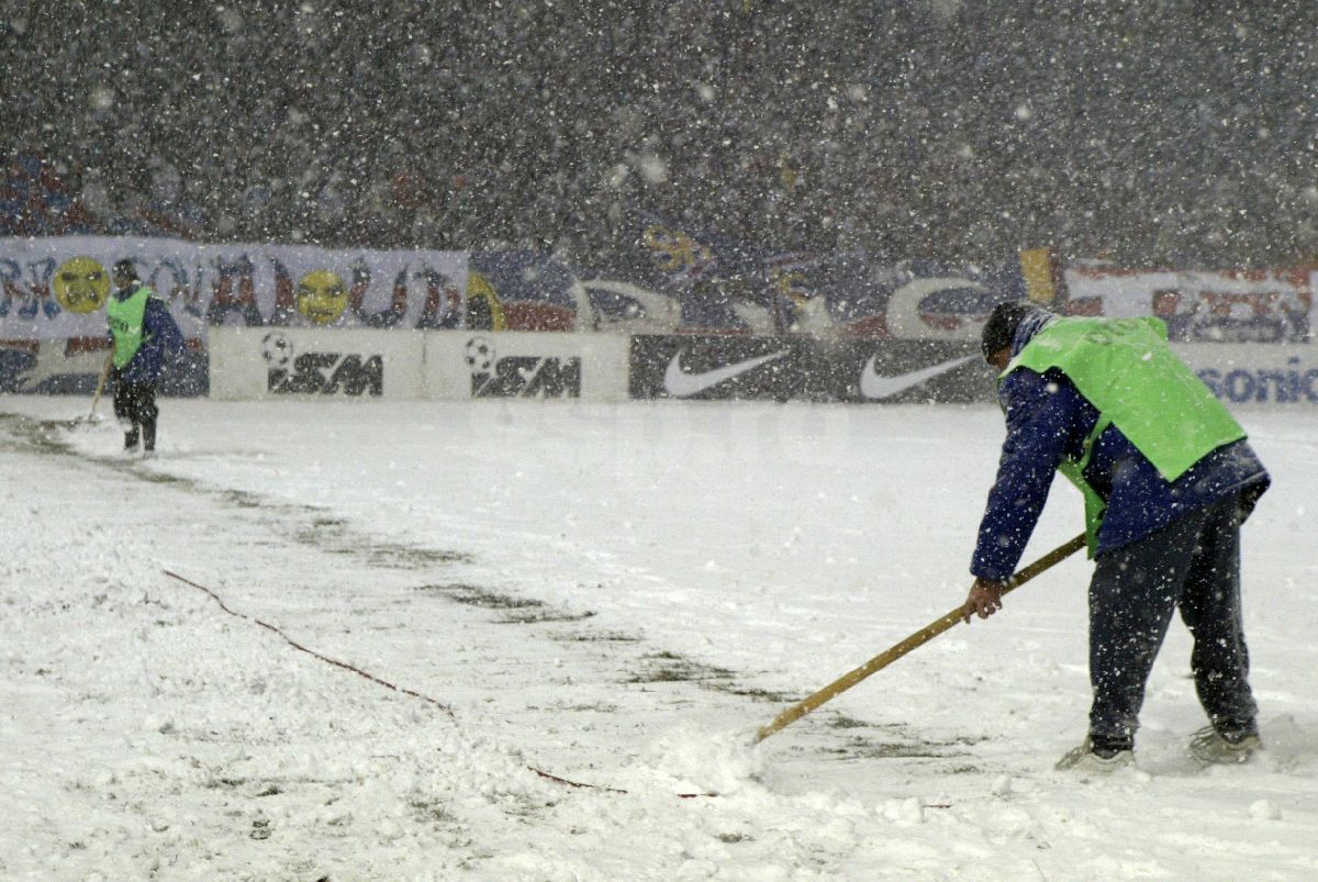 FCSB - Villarreal și zăpada nemiloasă care a amânat meciul din 2005 » Où sont les neiges d'antan?