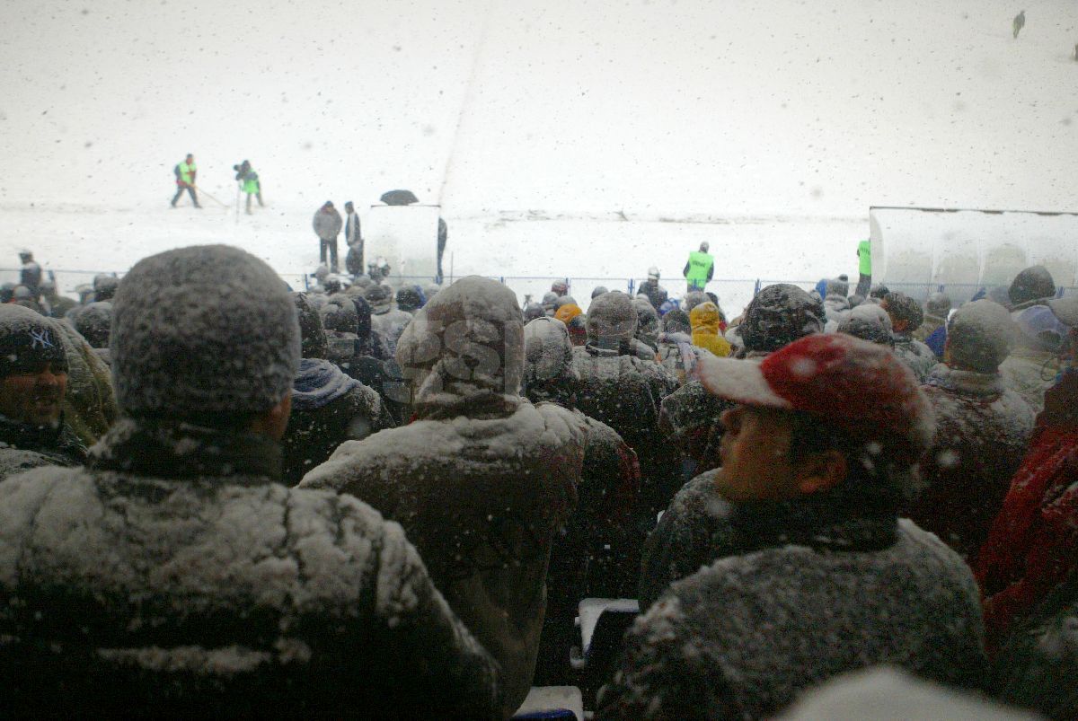FCSB - Villarreal și zăpada nemiloasă care a amânat meciul din 2005 » Où sont les neiges d'antan?