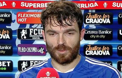 Golgheterul lui FCU Craiova, resemnat după eșecul cu Universitatea Craiova: „Atât am putut, trebuie să ne salvăm de la retrogradare”