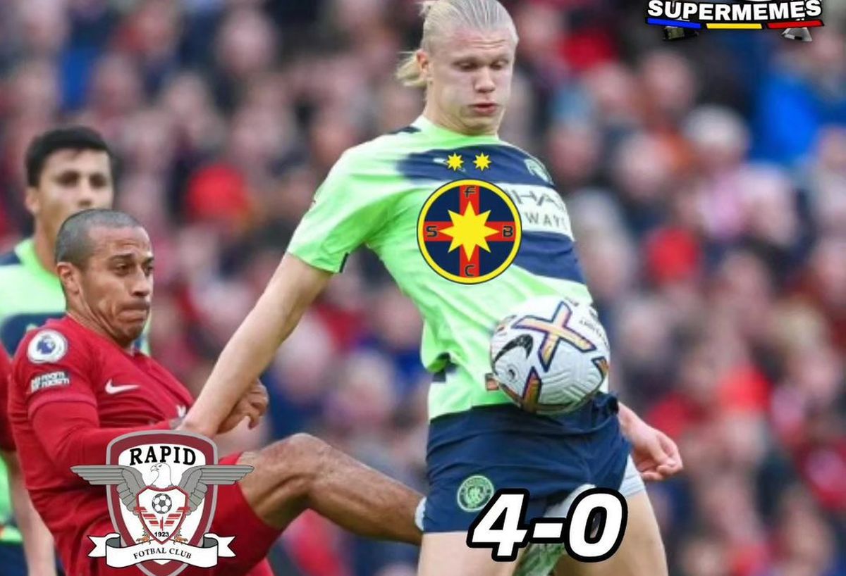 Internetul a „explodat” » Cele mai tari glume după Rapid - FCSB