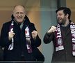 „Hai, mă!” » Imagini FABULOASE cu Dan Șucu și Victor Angelescu înainte de Rapid - FCSB 4-0