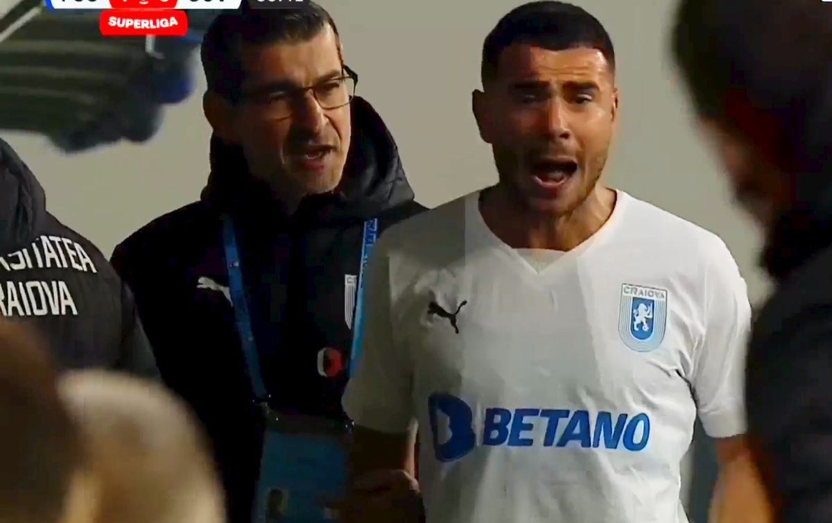 Accidentat în derby-ul Craiovei, internaționalul „tricolor” și-a vărsat nervii pe staff + Ultimele informații din vestiar: „Se gândește că poate rata Euro!”