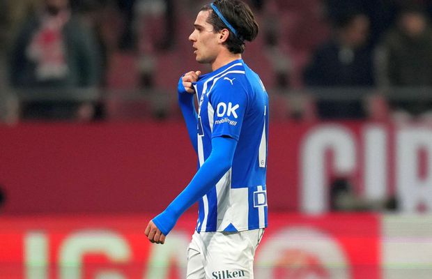 Ianis Hagi, din nou doar rezervă la Alaves » Nici Andrei Rațiu nu a prins vreun minut în Alaves - Rayo Vallecano