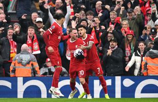 Liverpool - Manchester City, remiză spectaculoasă pe Anfield » Egalul dinamitează lupta pentru titlu în Premier League! Clasamentul ACUM